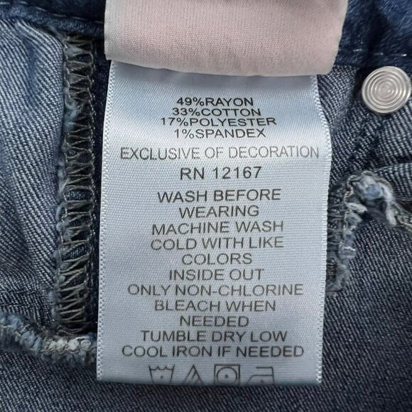 Laurie Felt Women’s Ankle Skinny Jeans Mid Rise Size XS - Picture 9 of 9